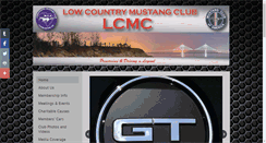 Desktop Screenshot of lowcountrymustangclub.com